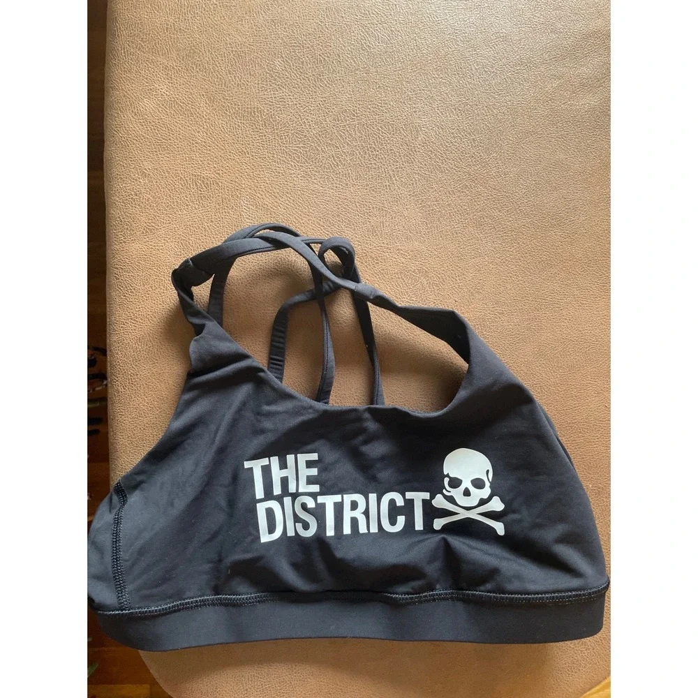 Lululemon Free To Be Wild Sports Bra Soulcycle ‘The District’ Womens 10